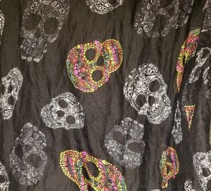 Halloween/ Sugar Skull Scarf